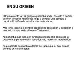 Qué es una secta | PPTX