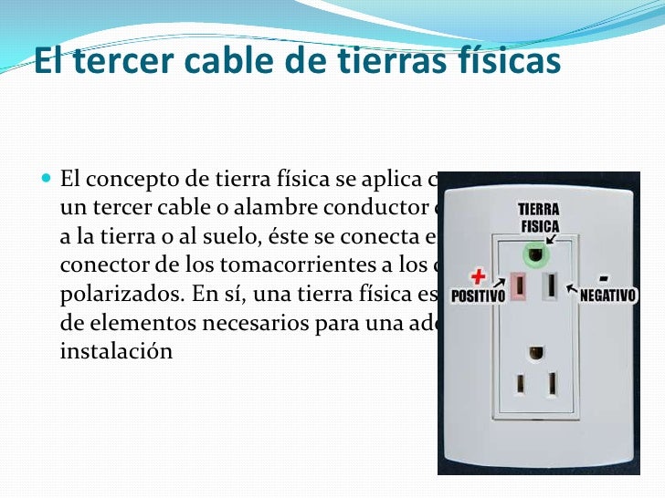 Qué es una tierra física Qué es una tierra física
