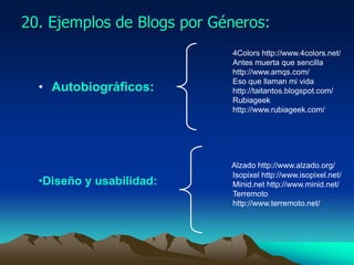 16.1 Características de un título:- Simplicidad: lo mejor es que los títulos sean cortos, simples y descriptivos, esto ayuda también en los motores de búsqueda, en los que conviene mantenerlos por debajo de los 40 caracteres.- Capta la atención: los buenos títulos hacen a los lectores enfocarse en ellos y eliminar el resto de información superflua. No intentes catar la atención con títulos controvertidos o confusos y dando a entender que vas a proporcionarles algo que no puedes- Resolver necesidades: un título efectivo atrae a la gente a leer más porque sienten que tienes algo que decir que ellos necesitan oír. Las palabras “tutorial” o “manual” son efectivas porque dan la sensación de que van a enseñar como resolver un problema - Describir: la mayoría de los lectores necesitan un título descriptivo para conocer de antemano que van a leer sino, no se molestarán en hacerlo.- Utilizar palabras clave: como hemos dicho los títulos son muy poderosos en los motores de búsqueda, pero para hacer uso de toda su capacidad debes considerar el hacer uso de ciertas palabras clave que quieres que se relacionen con tu artículo. Quizá esto complica la tarea de la simplicidad pero puede hacerse. En definitiva, tómate tu tiempo eligiendo los tíulos no sirve de nada invertir mucho tiempo escribiendo un artículo por muy interesante que sea si el título que hayas puesto no crea intriga ni capta la atención de los lectores. No olvides que es como un pequeño anuncio.