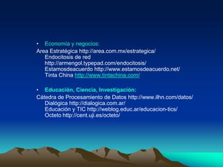 17. Consejos para un mejor blog:1. Escoge una herramienta de actualización que sea fácil de usar. Prueba varios servicios. Algunos son gratuitos, algunos cuestan un poco de dinero, pero no te comprometas con una herramienta hasta que hayas tenido la ocasión de probarla. Escoge aquella que te funcione mejor.2. Determina tu objetivo. Las bitácoras se pueden utilizar para filtrar información, organizar negocios, compartir noticias familiares, establecer reputaciones profesionales, fomentar el cambio social y reflexionar sobre el sentido de la vida. Si sabes lo que quieres conseguir con tu bitácora, podrás comenzar de un modo más enfocado.3. Conoce a tu público potencial. Te comportas de modo diferente cuando están con tus amigos, con tus socios, con extraños o con tu abuela. Saber para quién estás escribiendo te permitirá adoptar un tono apropiado.4. Sé real. Incluso una bitácora profesional puede ser atractiva. Evita el estilo del marketing. Habla con voz real acerca de cosas reales.5. Escribe acerca de lo que amas. Una bitácora es el lugar para opiniones contundentes, sean acerca de política, música, asuntos sociales, jardinería o tu profesión. Cuanto más implicado estés en los temas, más interesante será tu escritura.6. Actualiza con frecuencia. Los lectores interesados regresarán a tu sitio si es probable que encuentren algo nuevo. No necesitas actualizar diariamente, pero procura publicar varias veces a la semana.http://www.rebeccablood.net/essays/ten_tips_espanol.html