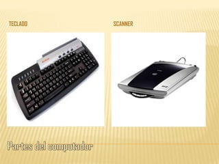 TECLADO   SCANNER
 