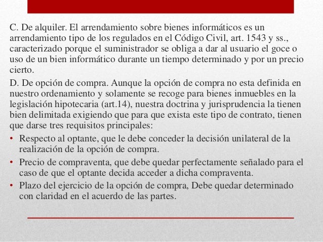 Arrendamiento financiero código civil Arrendamiento financiero código civil