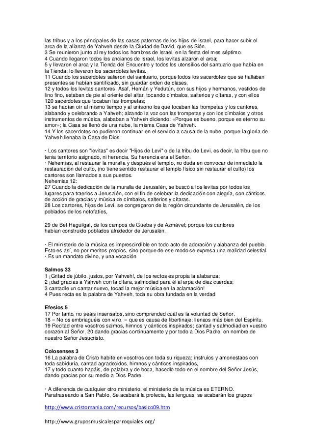 Que Es Un Ministerio De Musica que es un ministerio de musica