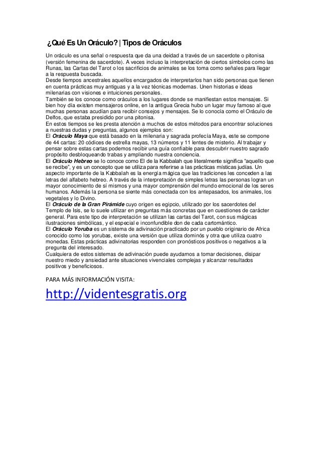 Qué es un oráculo Qué es un oráculo