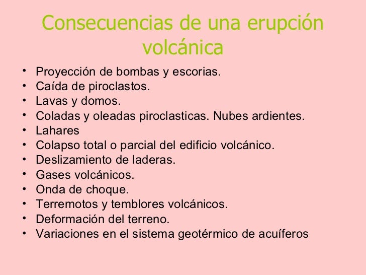 Erupciones volcanicas
