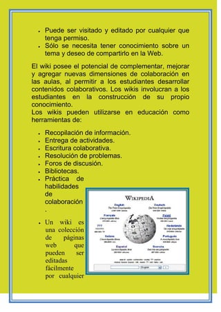 Qué es un wiki