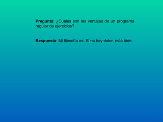 Que te dice tu medico