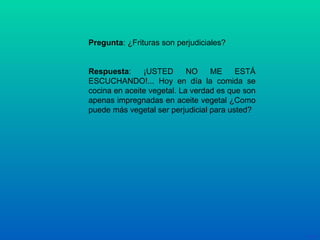 Que te dice tu medico