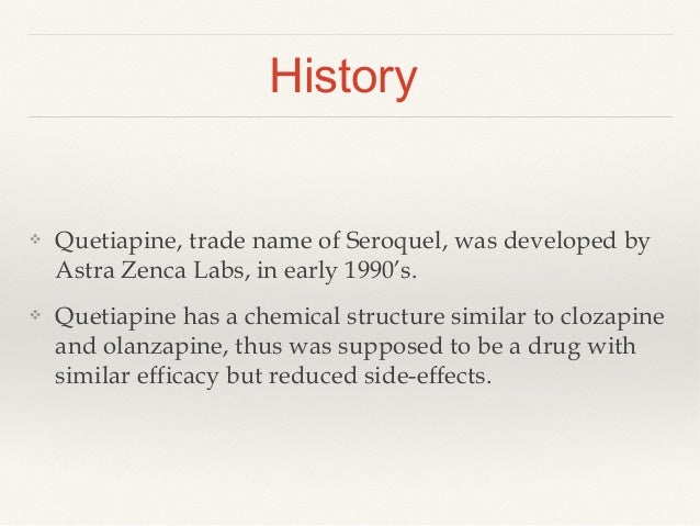 what is seroquel similar to