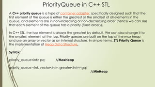 The presention is about the queue data structure | PPTX