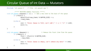 Concept to use Queue in C++ Programming Language | PPTX