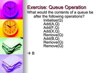 queueDATA STRUCTURES AND ITS OPERATIONS IMPLEMETED WITH EXAMPLES | PPT
