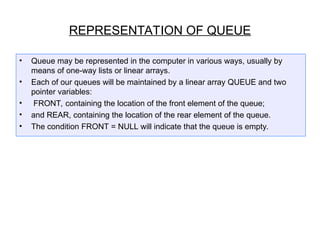 queue (1).ppt queue notes and ppt in Data Structures | PPT