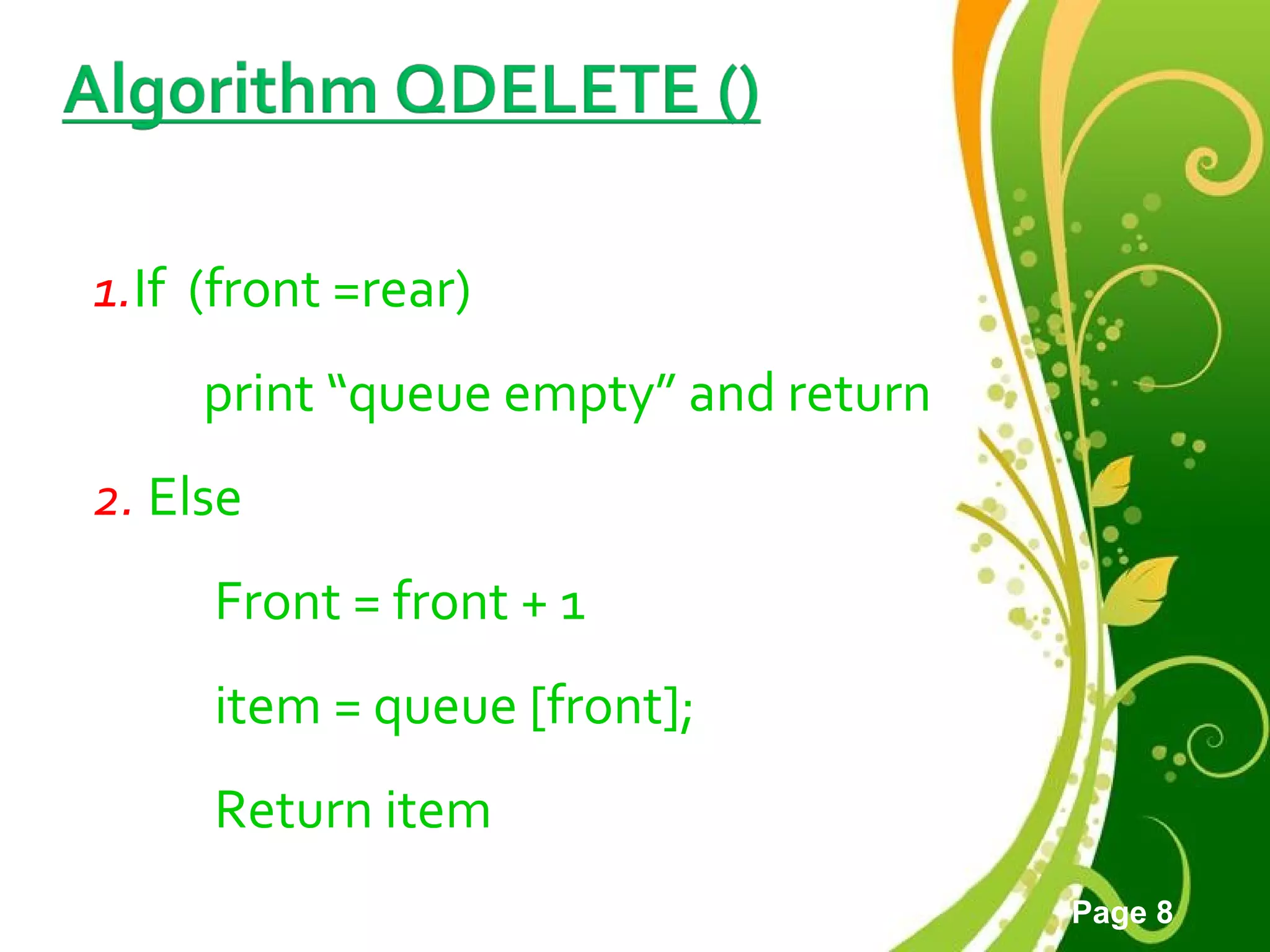 Data Structure And Queue | PPT