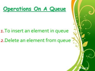 Data Structure And Queue | PPT