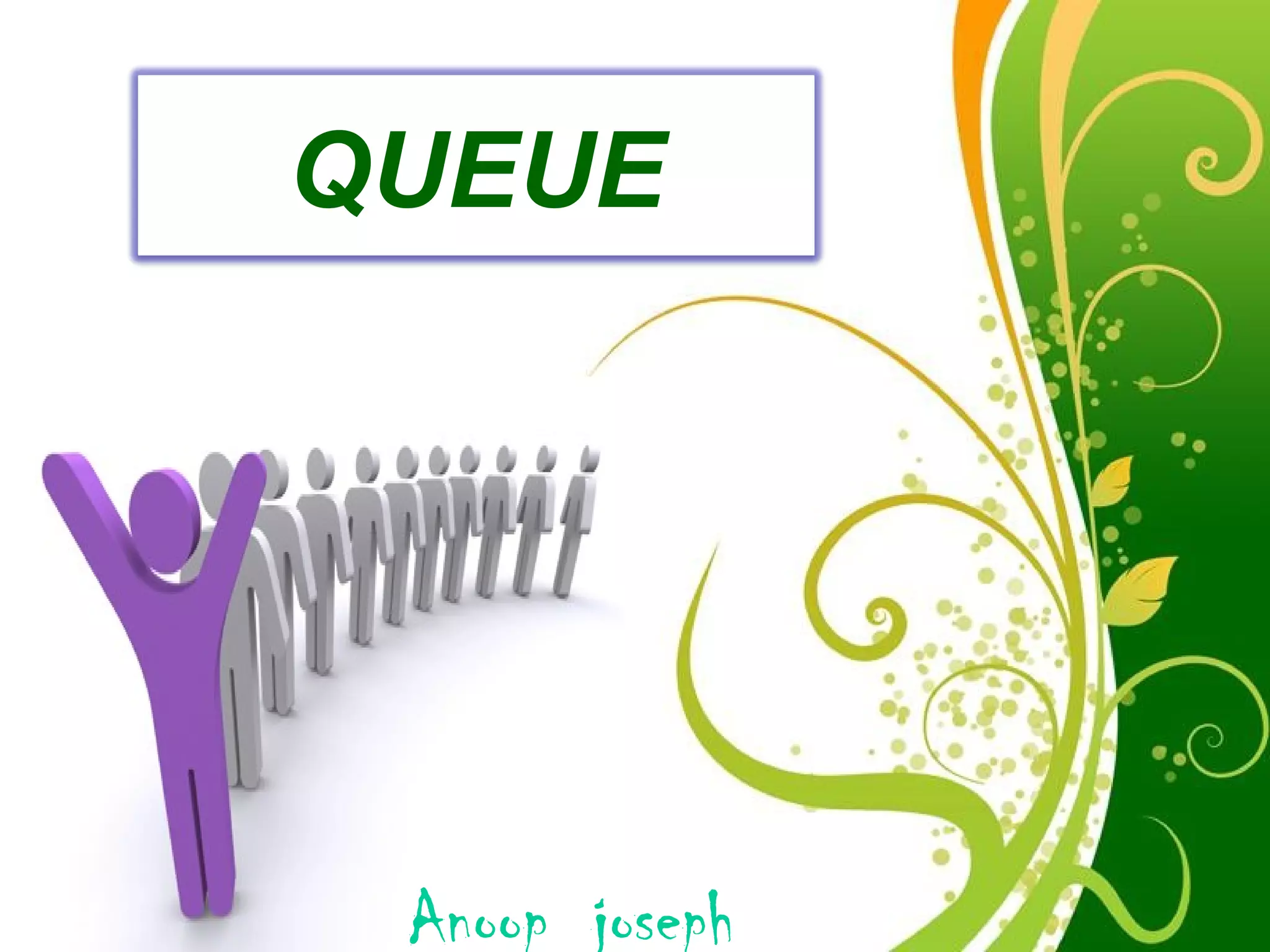 Queue data structure | PPT