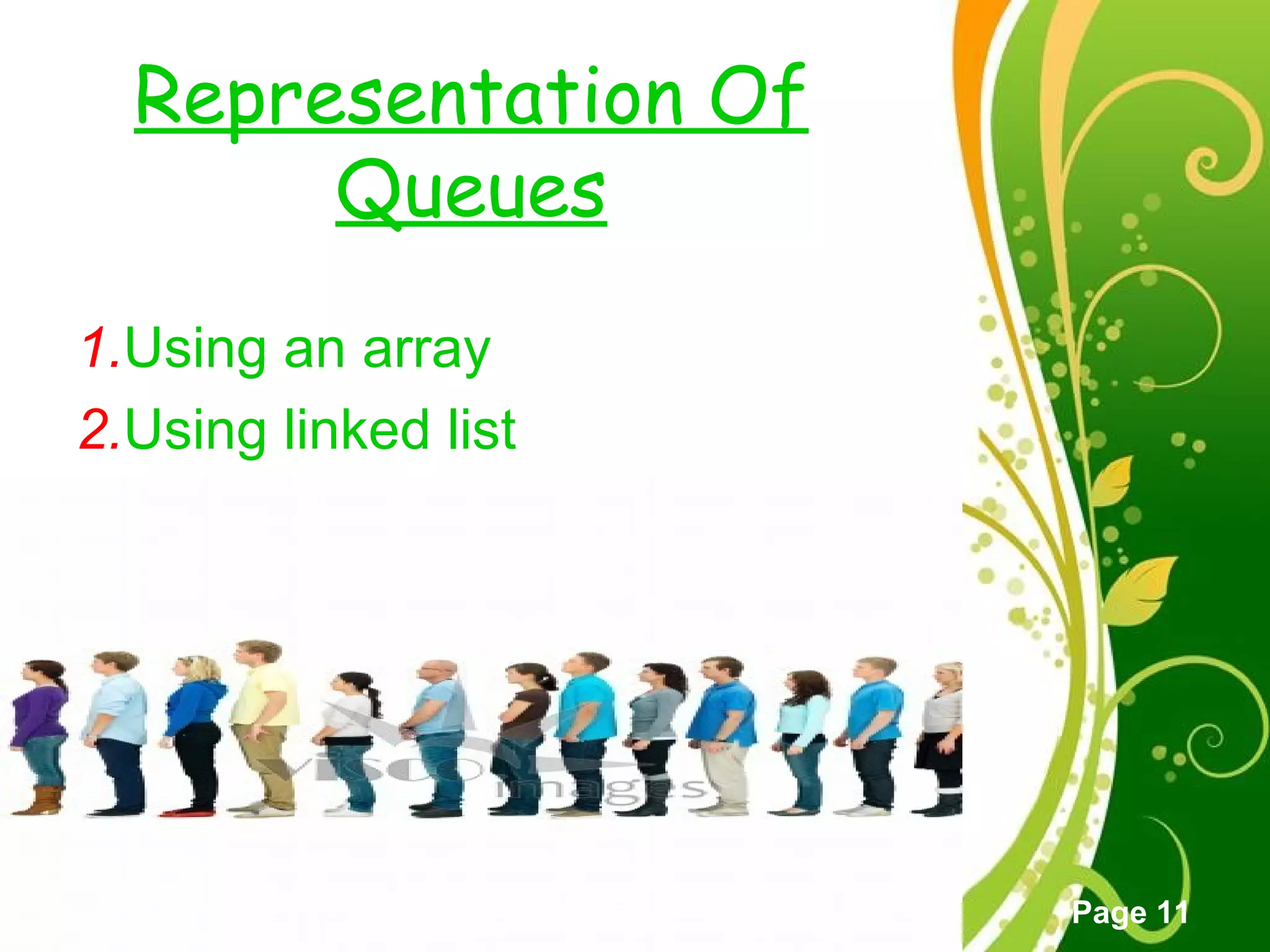 Queue data structure | PPT