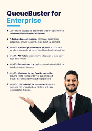 India's No.1 Business Super App - QueueBuster | PDF