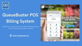 QueueBuster POS Billing System. [pdf] | PDF