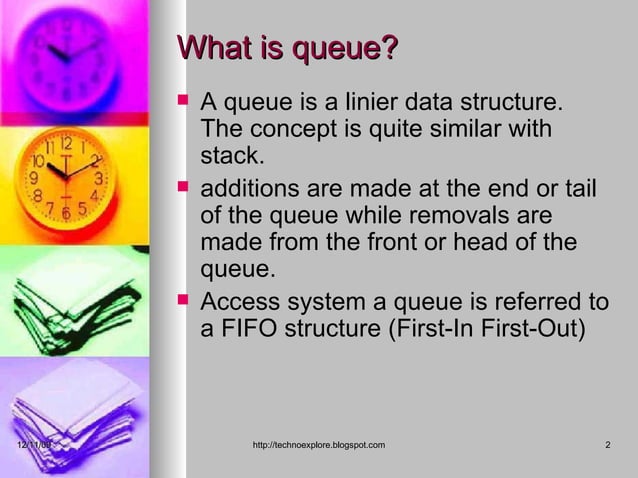 Queue Data Structure | PPT
