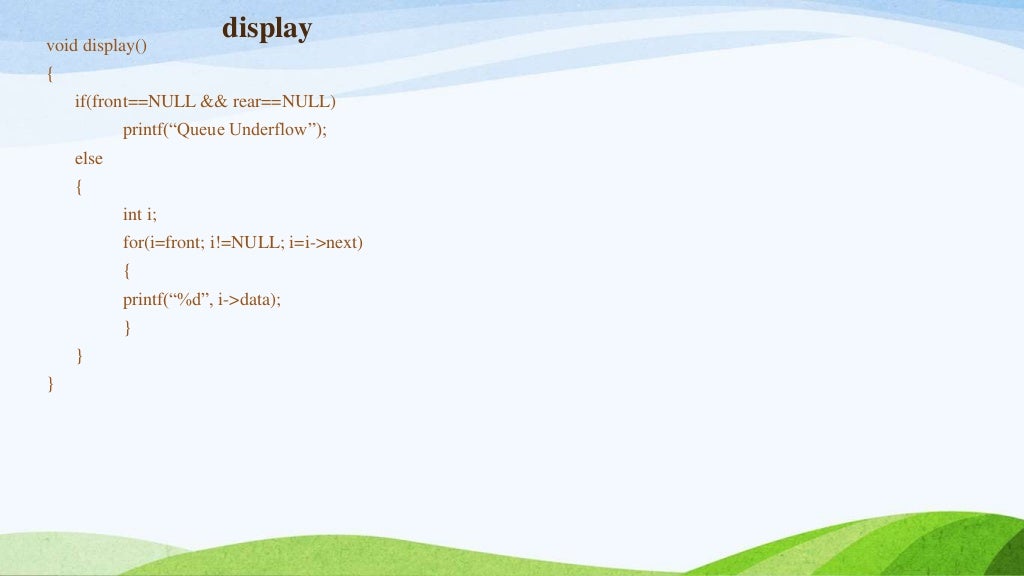Queue implementation using Linked list.pptx