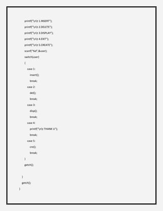 Queue in C, Queue Real Life of Example | PDF