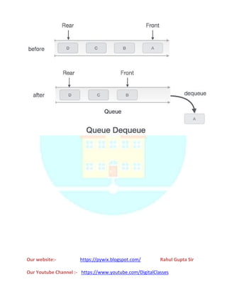 Queue in data structure | PDF