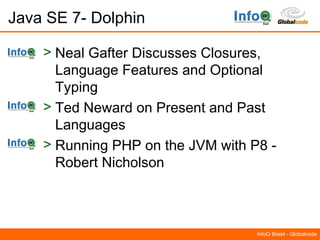 Material da palestra sobre Queue Java na InfoQ - Por Yara Senger
