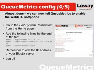 QueueMetrics Icon Agent Page and Elastix Integration | PDF