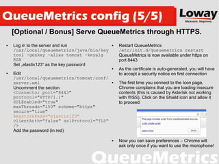 QueueMetrics Icon Agent Page and Elastix Integration | PDF