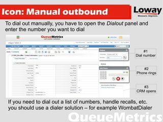 QueueMetrics Icon Agent Page and Elastix Integration | PDF