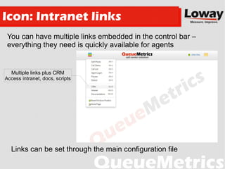 QueueMetrics Icon Agent Page and Elastix Integration | PDF