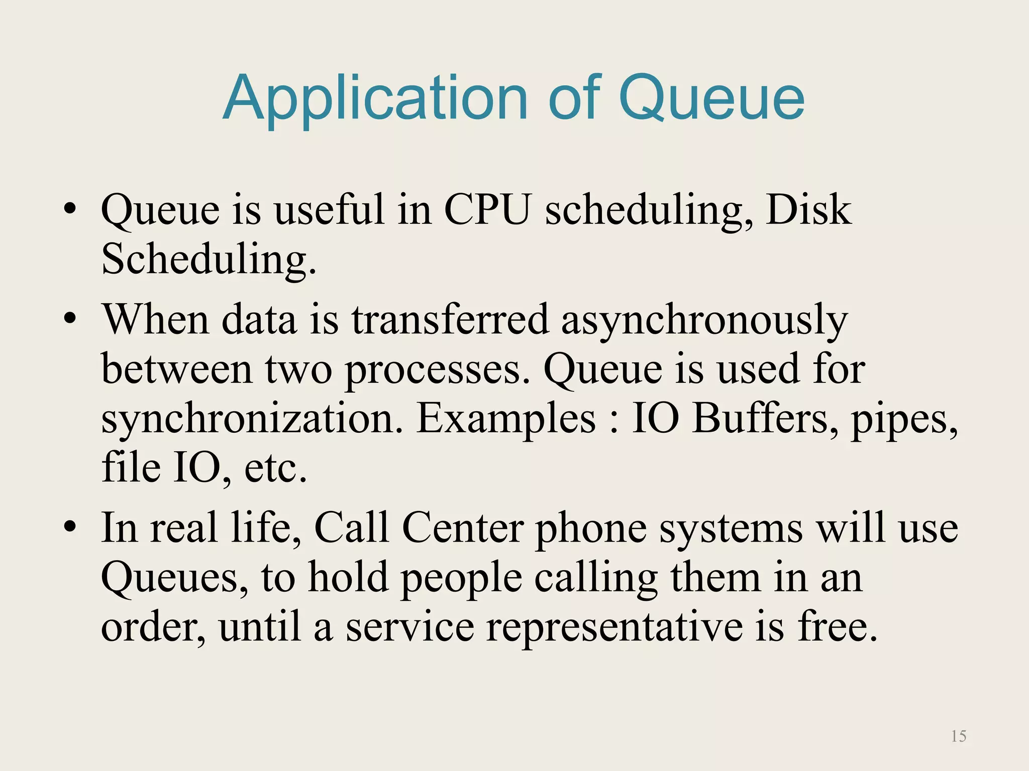 Queue ppt | PPTX