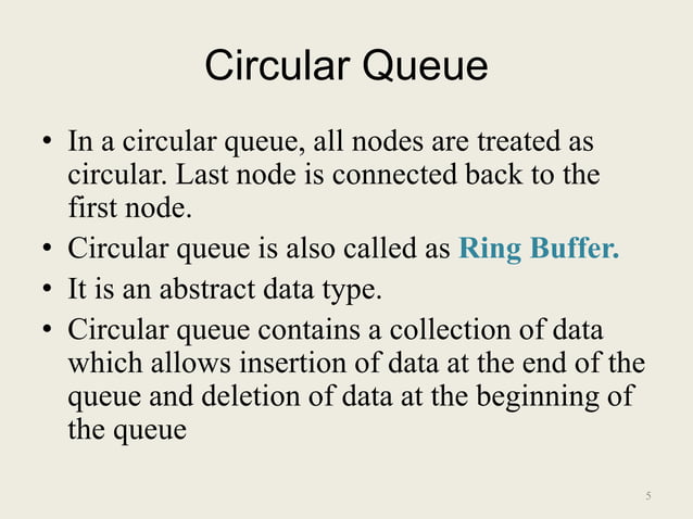 Queue ppt | PPT