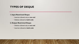 QUEUE PPT Data structure BTECH 2ND SEM.pptx