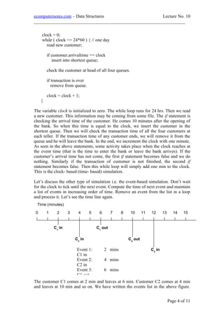 e computer notes - Queues | DOC