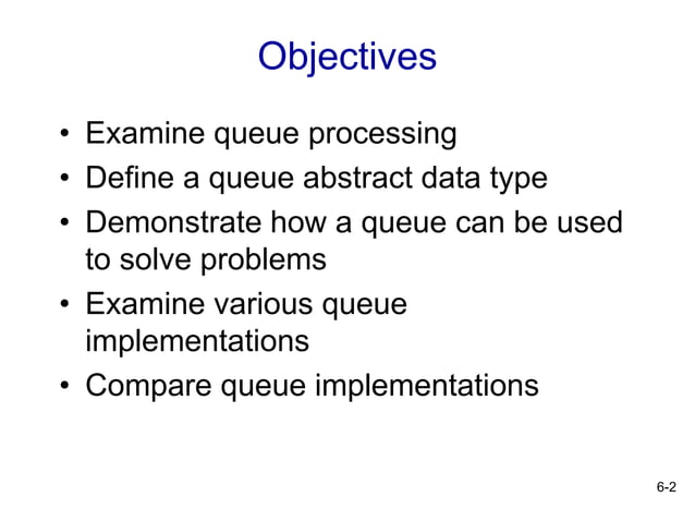 Fundamentals of Data Structure and Queues | PPT