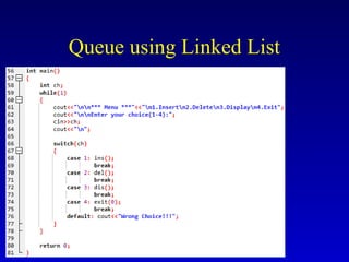 Queues in C++ detailed explanation and examples .ppt