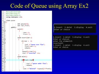 Queues in C++ detailed explanation and examples .ppt