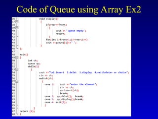 Queues in C++ detailed explanation and examples .ppt