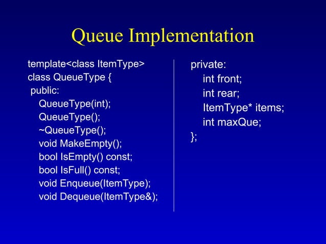 Queues in C++ detailed explanation and examples .ppt
