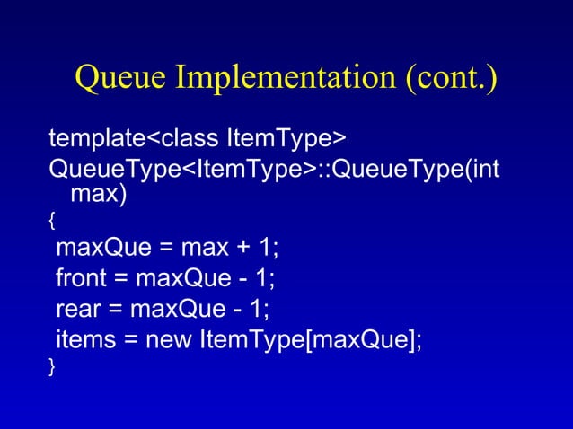 Queues in C++ detailed explanation and examples .ppt
