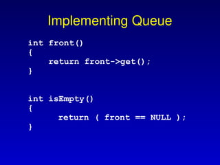 Queues in C++ detailed explanation and examples .ppt