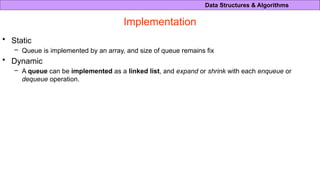 queue in python. queues are fundamental data... A Queue Data Structure is a fundamental concept .pptx