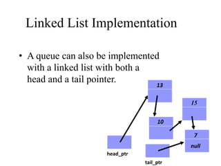 Queue ADT for data structure for computer | PDF | Programming Languages ...