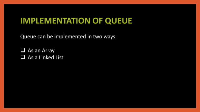 Queues in C++ | PPTX