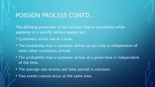 Queuing theory | PPT