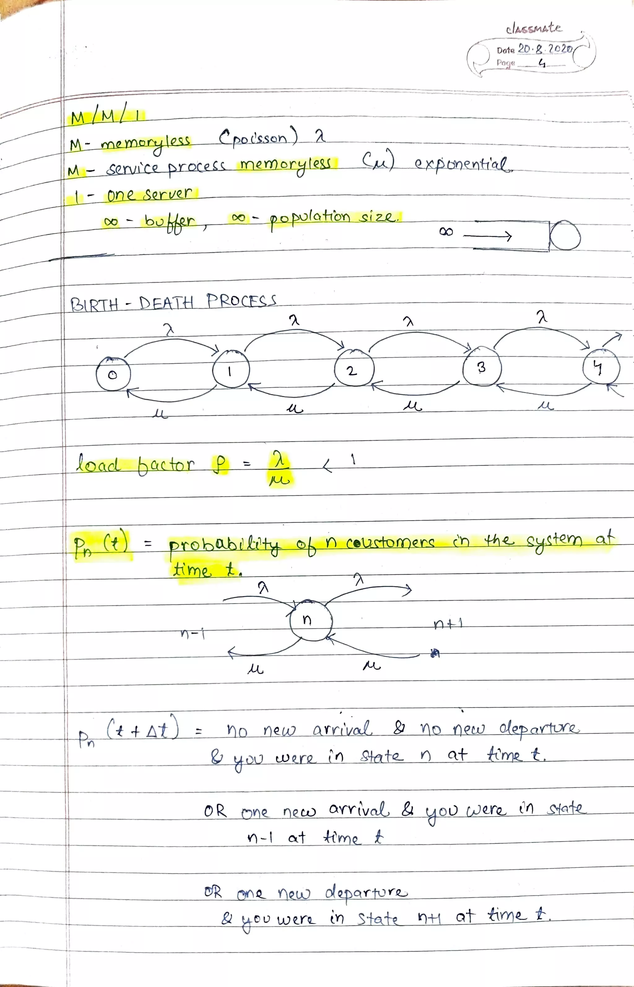 Queuing Theory Notes Pdf
