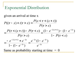 Queue Theory Exponential Queuing Theories and Model with Practice.ppt