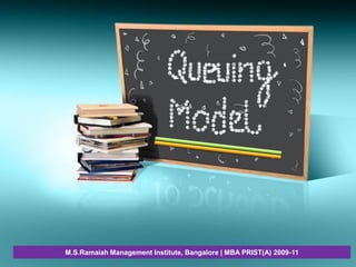 M.S.Ramaiah Management Institute, Bangalore | MBA PRIST(A) 2009-11
 